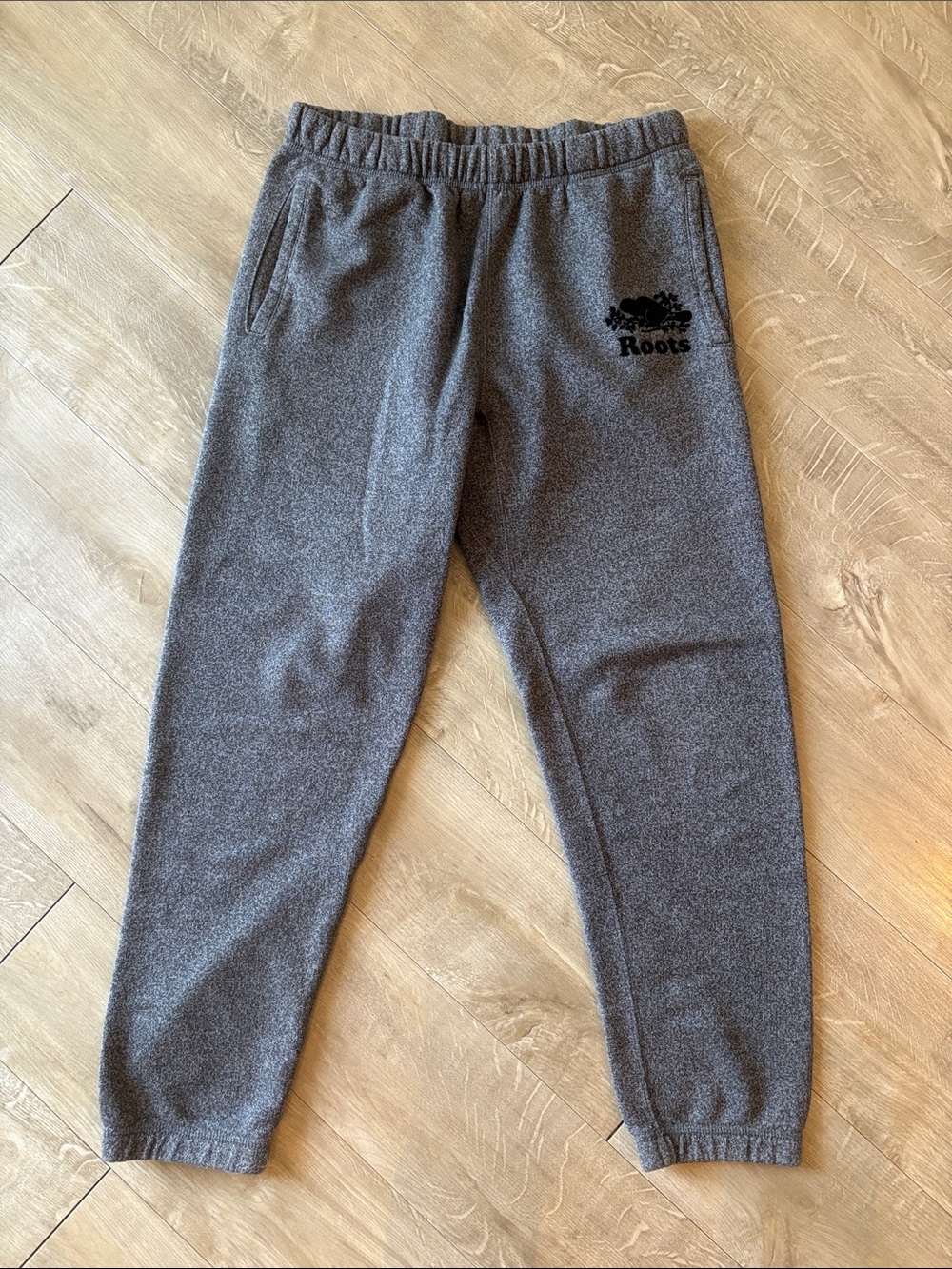 Roots Grey Joggers Size Small Waist 29”